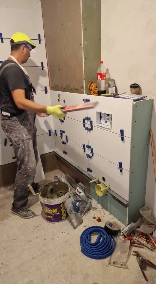 Montaj faianță — lucrare Gali Prod